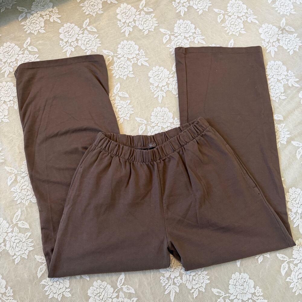 Brandy Melville John Galt Brown Anastasia Low Rise Sweatpants